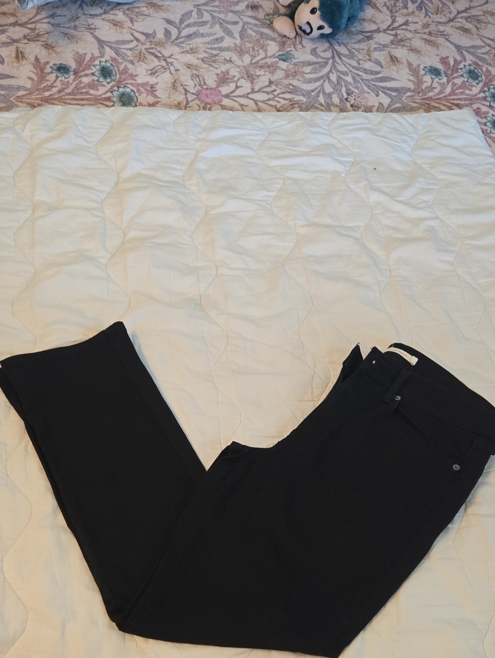 Levi’s Black 100% Cotton Straight Leg Jeans Size 12